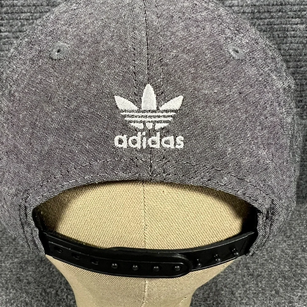 Adidas Originals Hat‎ Cap Mens Gray Snap Back Adjustable Golf Outdoor Casual
